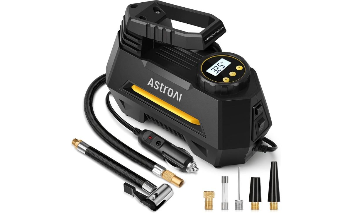 AstroAI Tire Inflator Portable Air Compressor Tire Air Pump for Car Tires