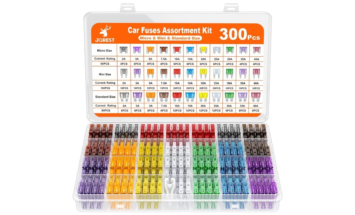 Jorest 300pcs Fuse Assortment