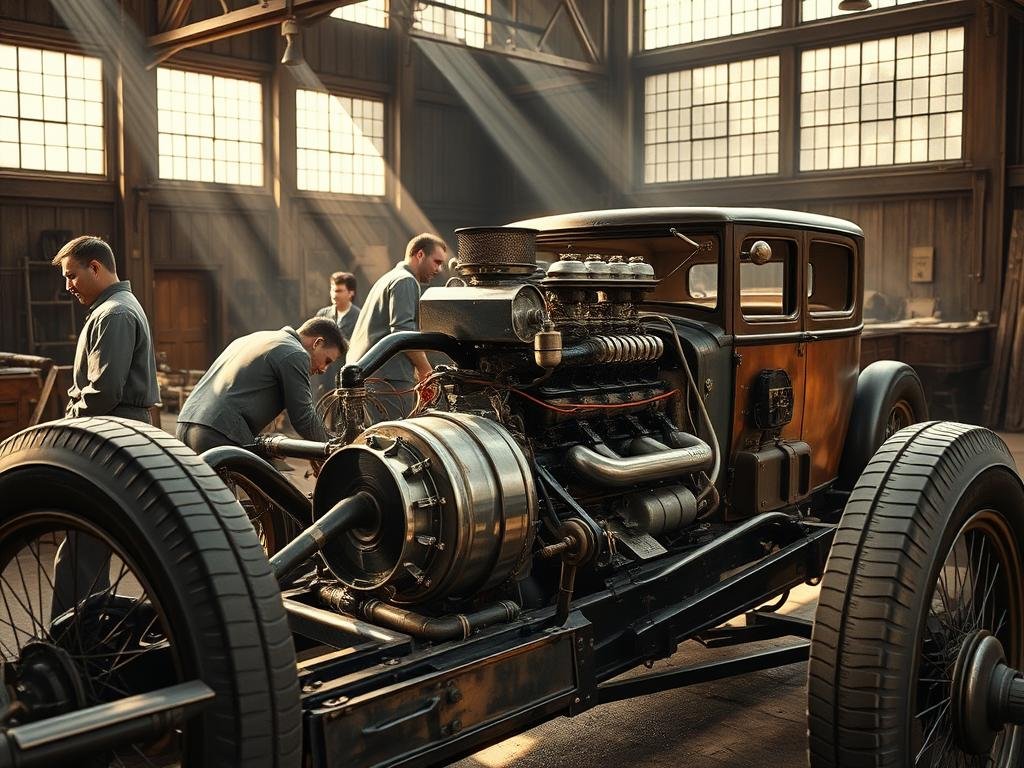 engine integration in early vehicles engine integration in early vehicles