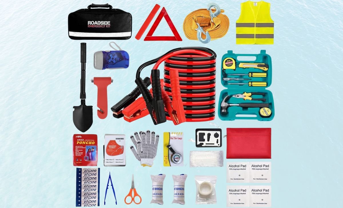 Essential car emergency tool kit for every driver