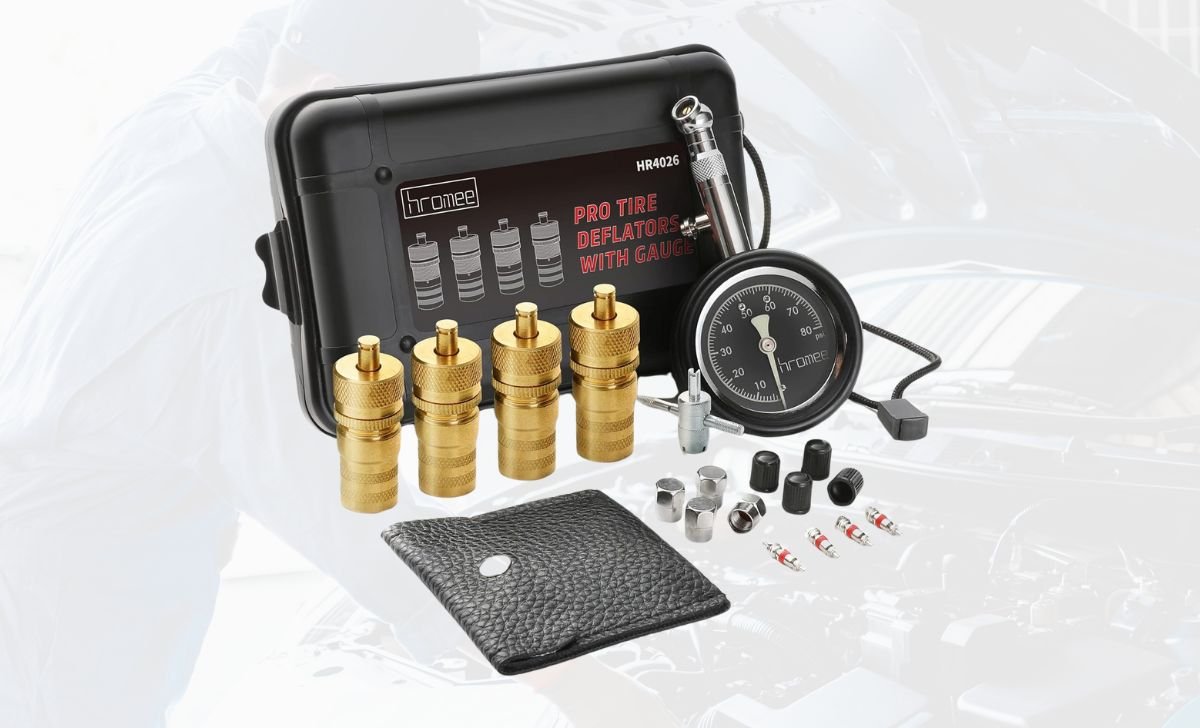 Hromee automatic tire deflators