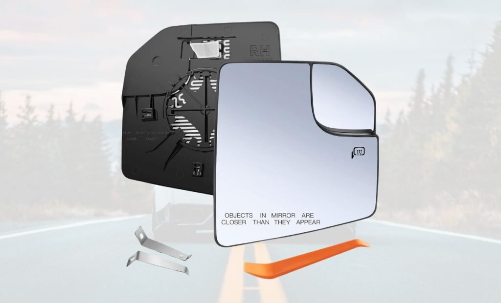 SNEMEEY Side Mirror Glass for Ford F150