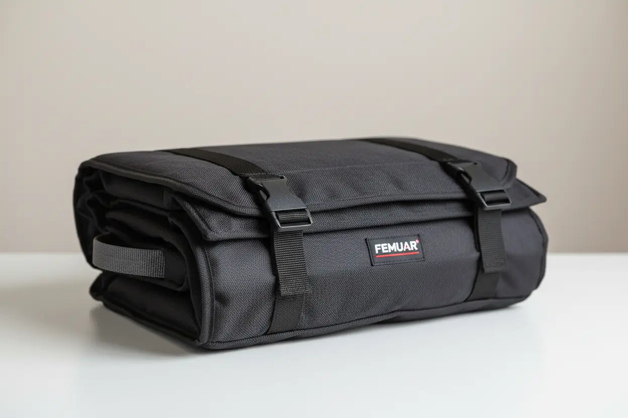 Femuar Car Trunk Organizer folded flat