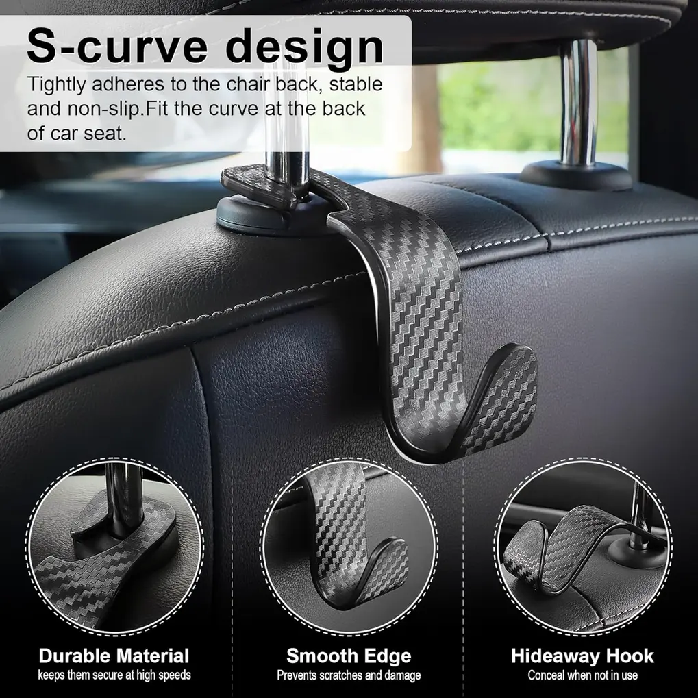 ANDERY Car Phone Holder with a Magsafe iPhone showing cooling design
