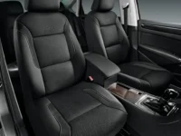 Skechers Memory Foam Seat Covers installed in a car interior
