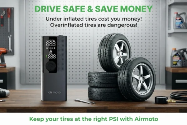Airmoto Portable Tire Inflator