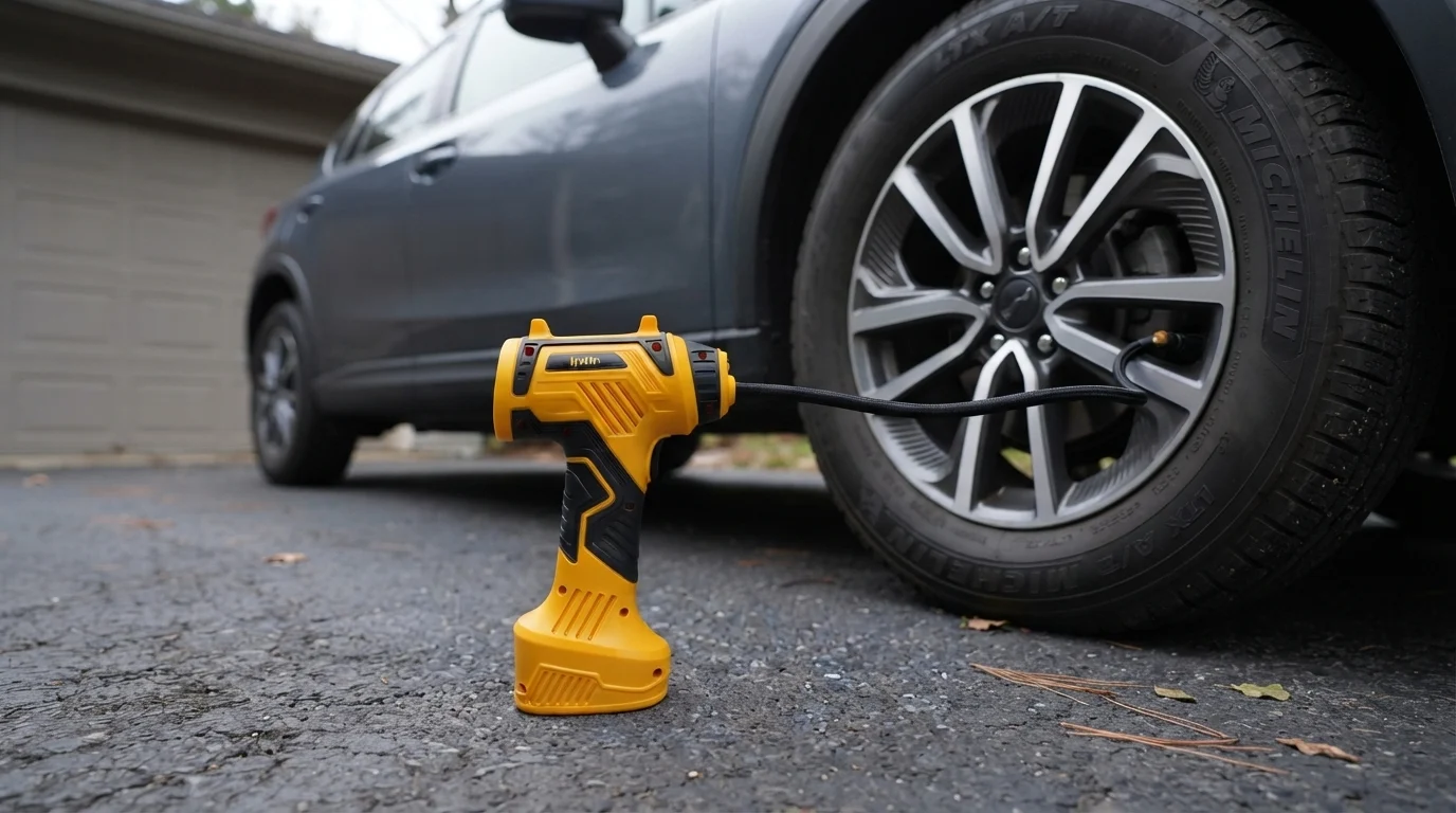 160 PSI Tire Inflator Portable Air Compressor — imagem 2