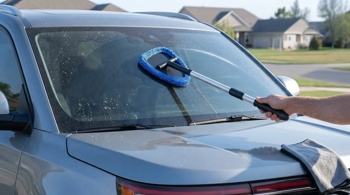 AstroAI 21" Extra-Long Windshield Cleaner Tool — imagem 2