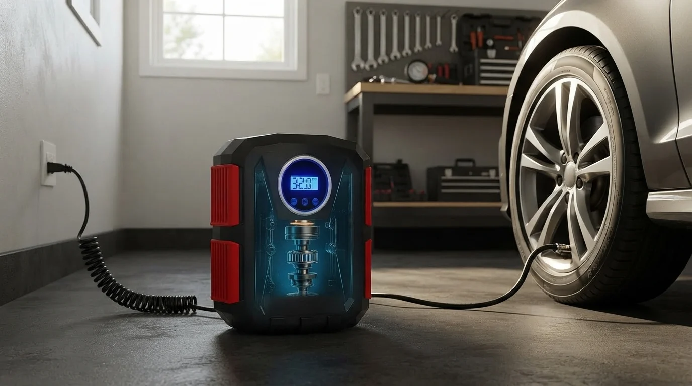 FORTEM Tire Inflator Portable Air Compressor — imagem 2