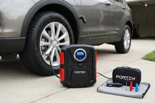 FORTEM Tire Inflator Portable Air Compressor