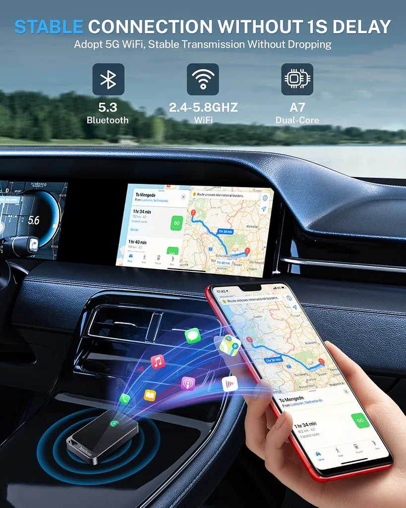 Jemluse Wireless CarPlay Adapter Honest Review Is It Worth It