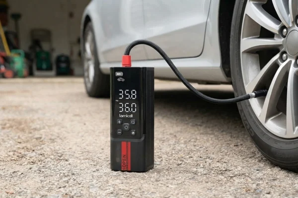 Lamicall Portable Car Tire Inflator Air Compressor