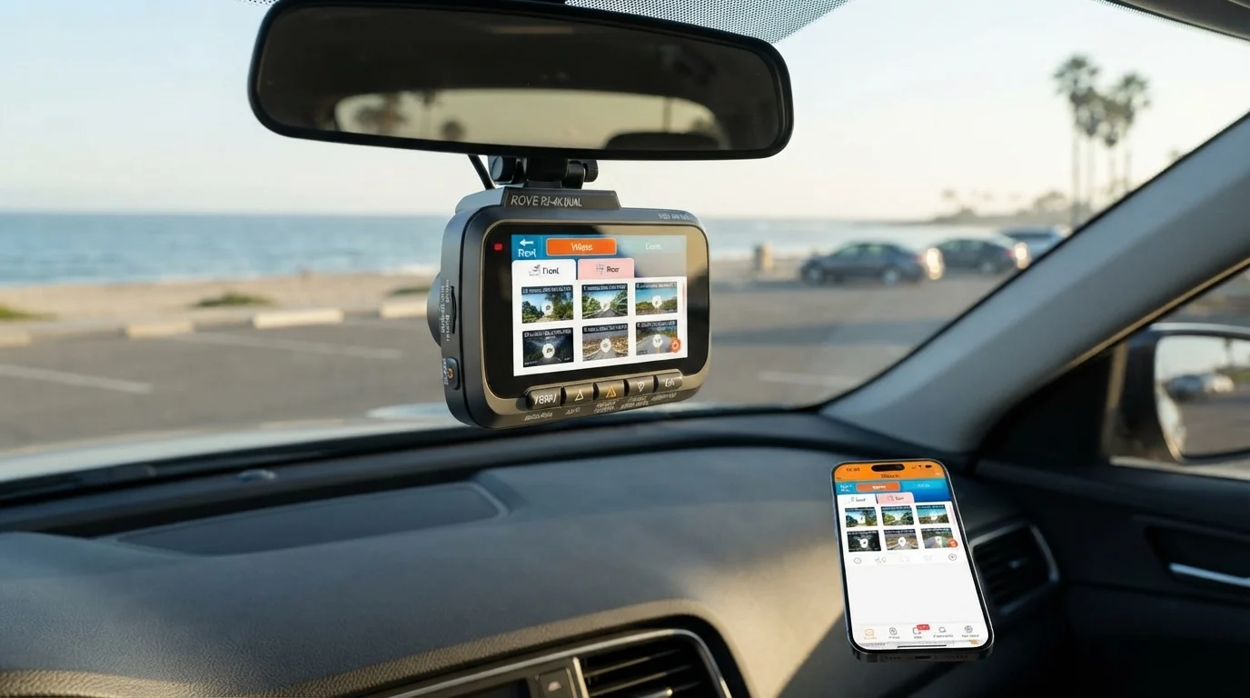 ROVE R2-4K Dual Dash Cam Front and Rear — image 2