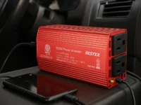 BESTEK Power Inverter DC 12-17V to AC 110V